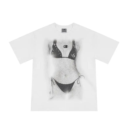 FDR Beach Art T-Shirt – Unisex Vintage Summer Crewneck Tee