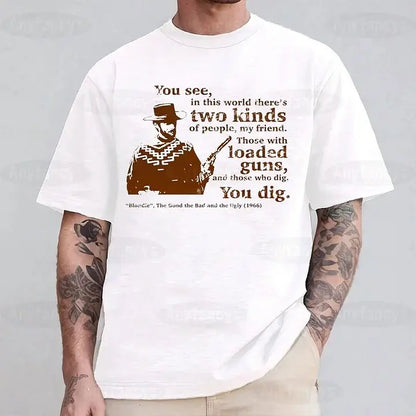 The Good, the Bad and the Ugly T-Shirt – Classic Western Movie Tee,
