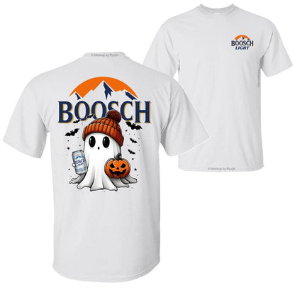"Boosch Light" Halloween T-Shirt – Cute 2-Sided Graphic Tee