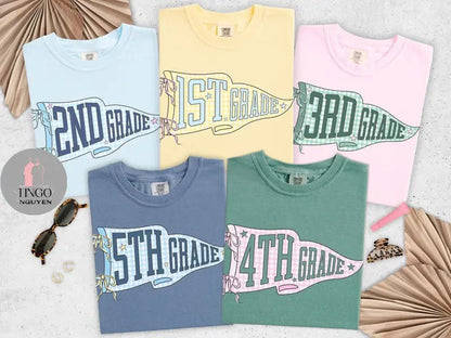 Teacher Team Comfort Colors T-Shirt – Back to School Grade Level Tees