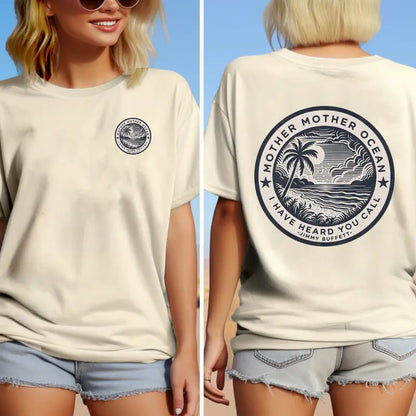 "Mother Mother Ocean" Jimmy Buffett T-Shirt - 'A Pirate Looks at Forty' Fan Tee
