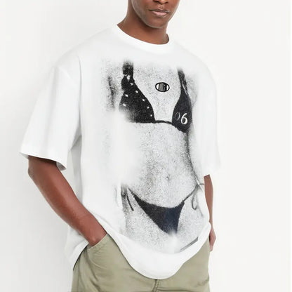 FDR Beach Art T-Shirt – Unisex Vintage Summer Crewneck Tee