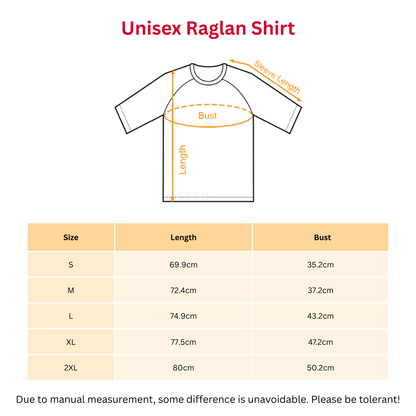 The Big Lebowski "Kaoru Betto" Raglan Baseball T-Shirt – Unisex Movie Replica Tee